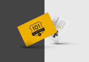 Business Cards - 101 Electric Logo